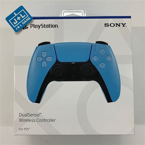 SONY PlayStation 5 DualSense Wireless Controller (Starlight Blue ...