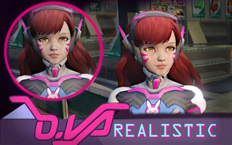 Realistic D.Va (for DefaultUser12's "Overwatch D.va") - GTA5-Mods.com