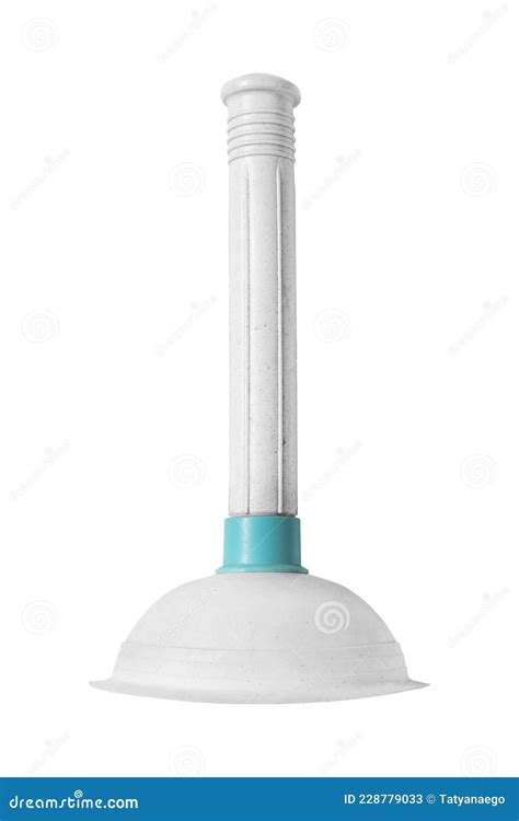 Drain plunger isolated stock image. Image of housewares - 228779033