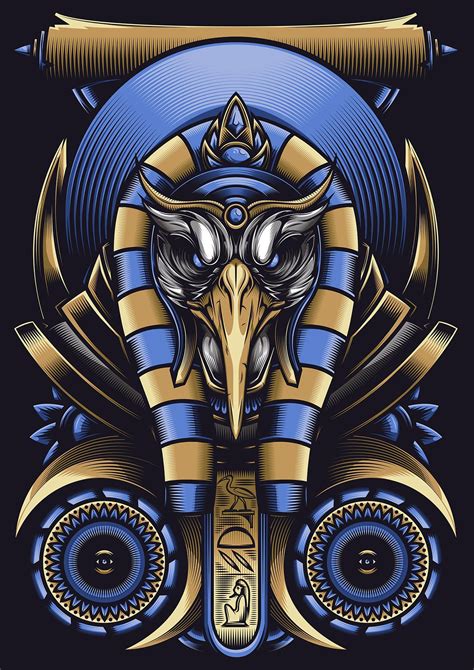 Egyptian Gods, Boldly Illustrated | Doodlers Anonymous Egyptian ...