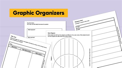 Free Graphic Organizer Templates | Houghton Mifflin Harcourt