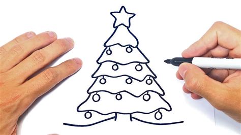 Como Dibujar Un Arbol Para Navidad Paso A Paso Dibujos Kawaii | The ...