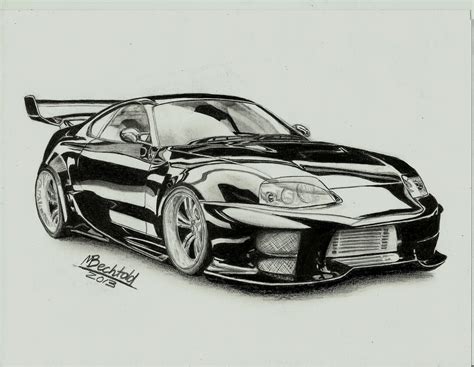 Car drawing pencil, Car drawings, Cool car drawings