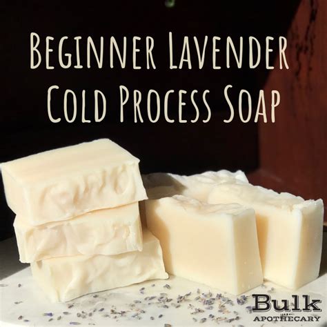 Lavender Cold Process Soap Recipe ~ Bulk Apothecary Blog