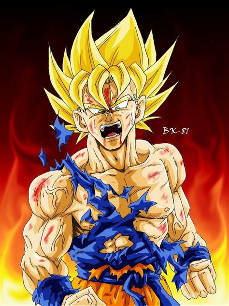 Goku fan art - Goku Photo (35792285) - Fanpop