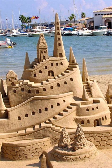 Sandcastle | Sand, Sand sculptures, Sand castle