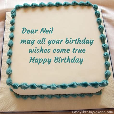 ️ Happy Birthday Cake For Neil