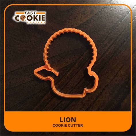 Lion Cookie Cutter - Fast Cookie Cutters