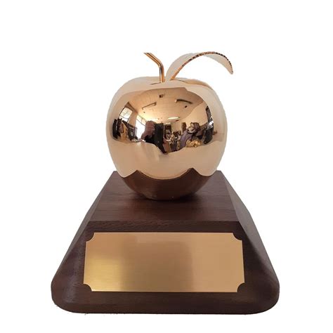 Golden apple award, 24 karat gold, the best one on the market