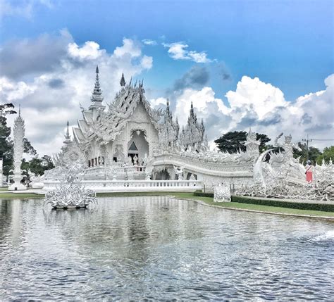 Wat Rong Khun; The White Temple in Chiang Rai. Thailand's No.1 Temple