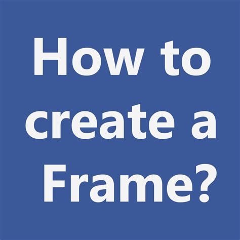 How to create custom profile frames on Facebook - Profile Picture ...