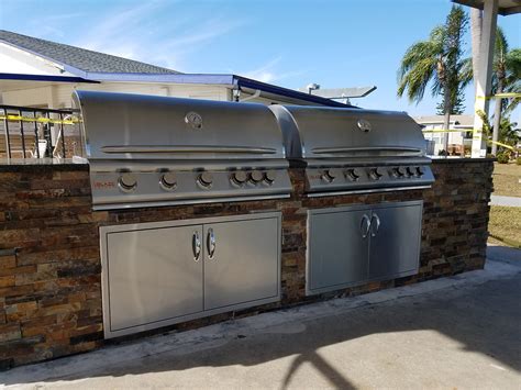 Dueling Grills "The Sequel" - Custom Commercial HOA Outdoor Kitchen ...