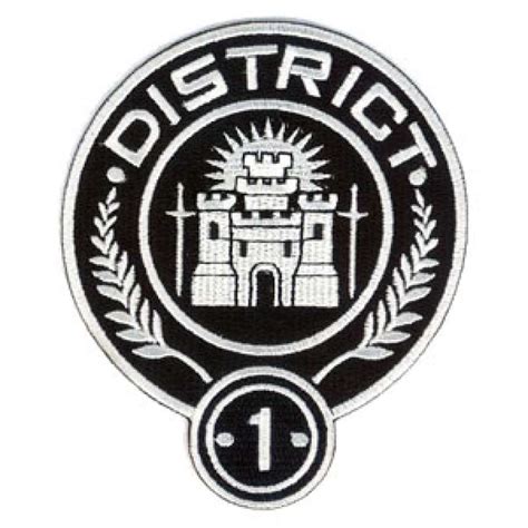 Hunger Games District 1 Embroidered 4" Patch - SciFi Geeks