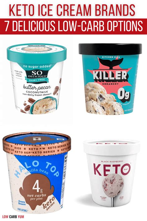 Keto Ice Cream Brands (7 Low-Carb Options) - Low Carb Yum