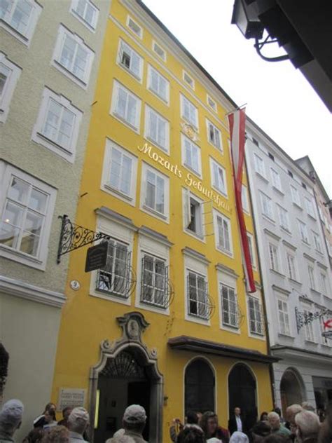 Mozart's birthplace - Salzburg