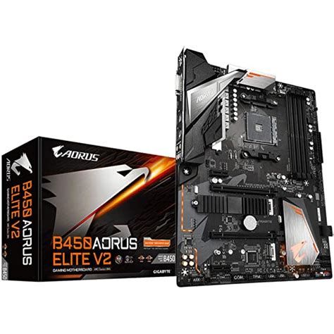 GIGABYTE B450 AORUS Elite V2 M.2 RGB FUSION MOTHERBOARD | B450 AORUS ...