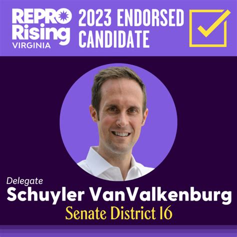 REPRO Rising Virginia – Delegate Schuyler VanValkenburg