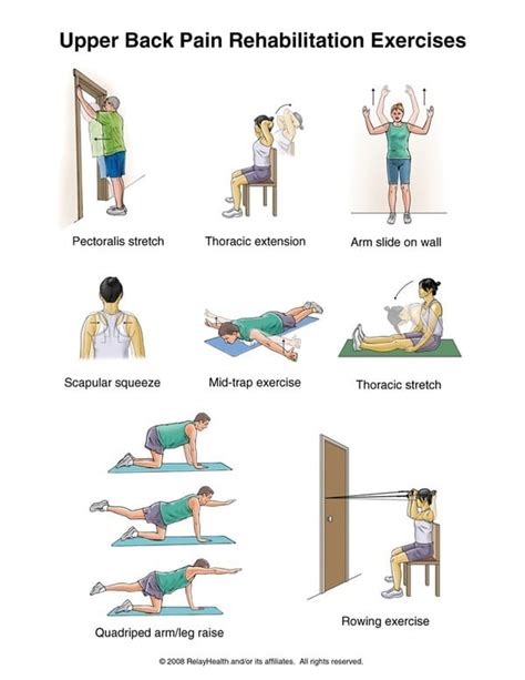 Examples of most common rehabilitation exercises | Peter Geller's ...