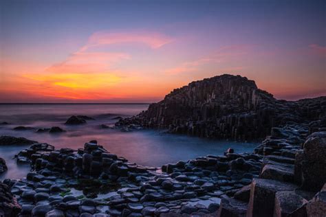 Sunset at Giant’s Causeway - Stefan Schnebelt Photography