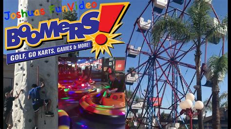 Boomers fun little theme park in Upland California - YouTube