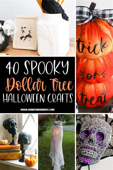 64 Spooky Dollar Tree Halloween Crafts You Can Make at Home