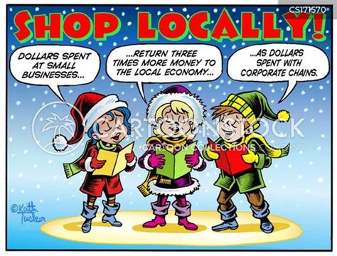 Christmas Shopping Cartoons and Comics - funny pictures from CartoonStock