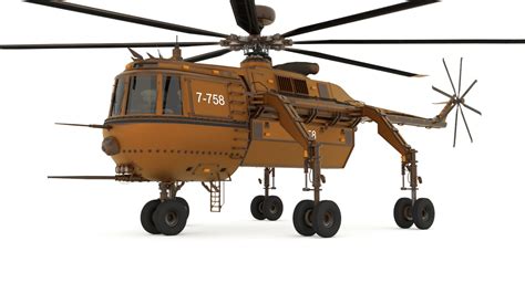 Cargo helicopters model - TurboSquid 1279142