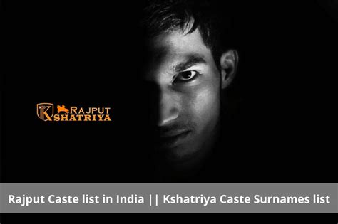 Kshatriya Caste Surnames