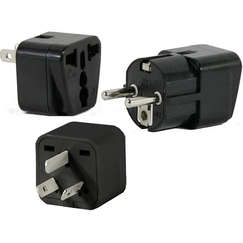 US to CHINA Travel Adapter Plug Universal ASIA Type E(C/F) A & I 3 Pack ...