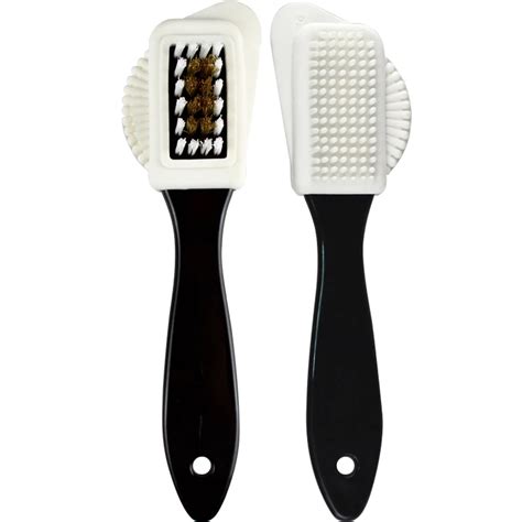 Sale 3 Side Shoe Cleaner Cleaning Brush For Suede Nubuck Shoes 1PC S ...