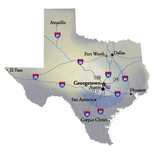 map-texas – Georgetown Economic Development