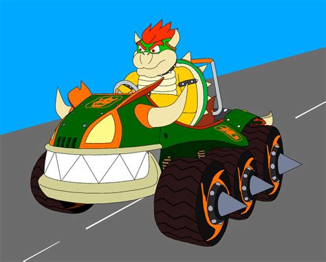 Mario Kart Racers: Bowser by RobsonDoodle on DeviantArt