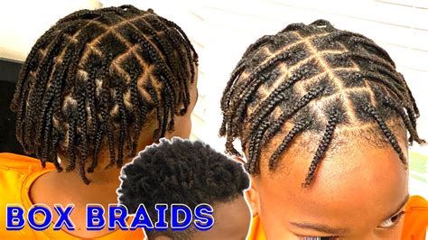 ⚠️Extreme⚠️ASAP Rocky🔥How to Box Braids🔥Short Hair Men|teen|boys box ...