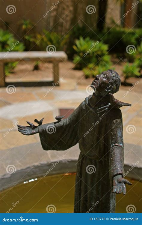 Father Serra Statue stock image. Image of fountain, priest - 150773