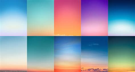 Beautiful, Minimal Photographs Of Sunsets For Color Inspiration