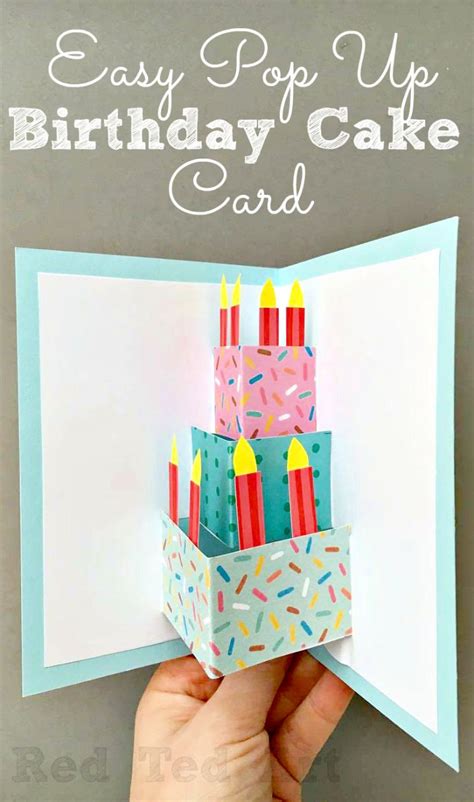 How to Make a Pop up Card (20 Easy DIY Pop Up Cards)