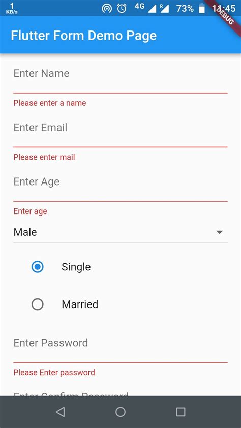 Sample Form — Part 2— Flutter – FlutterPub – Medium