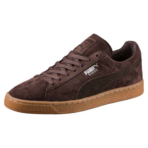 PUMA Suede Classic Citi Men's Sneakers in Black Coffee (Brown) for Men ...