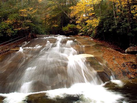 Sliding Rock - WNC Waterfalls