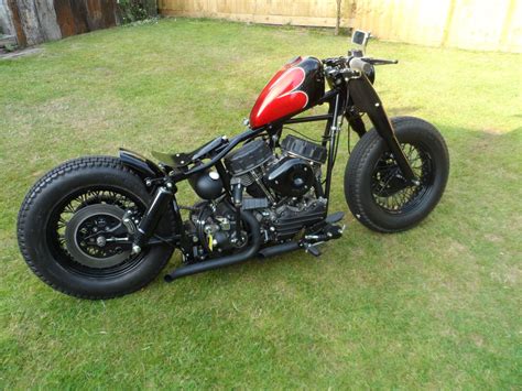 Harley 1956 FLE Panhead Bobber Chopper Custom Shovelhead | Panhead ...