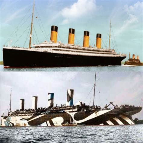 TITANIC 1912 on Instagram: “Scrapping. The RMS or HTM OLYMPIC was the ...