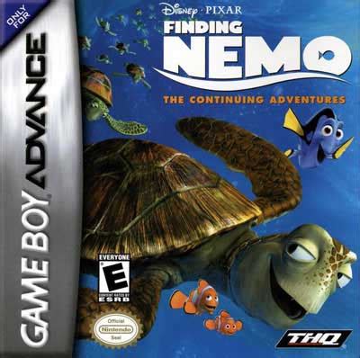 Finding Nemo The Continuing Adventures Nintendo Game Boy Advance