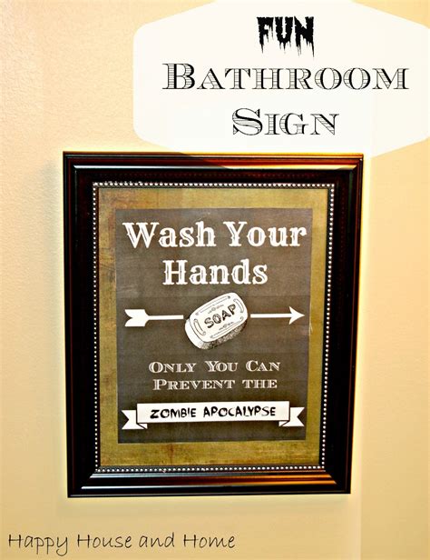 Washing Hands Sign Funny - Viewing Gallery