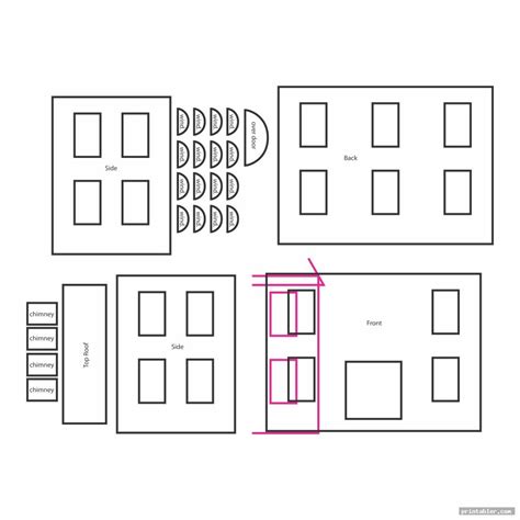 Victorian Gingerbread House Patterns - Printabler.com