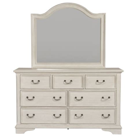 Libby Bayside Bedroom Transitional Dresser With Dust Proof Drawers ...