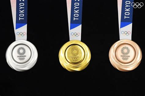 What is the Commodity Value of the Tokyo 2020 Olympic Medals?