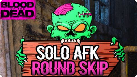 BO4 Zombie Glitches: Solo AFK Round Skip Glitch On Blood Of The Dead ...