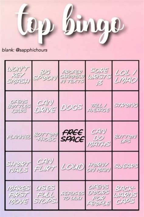 Top Bottom Bingo