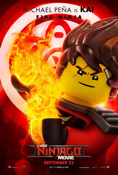 Image - The LEGO Ninjago Movie Poster Kai 2.jpg | Wiki LEGO | FANDOM ...