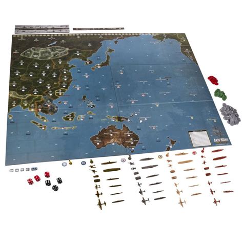 Avalon Hill Axis & Allies Pacific 1940 Second Edition WWII Strategy ...